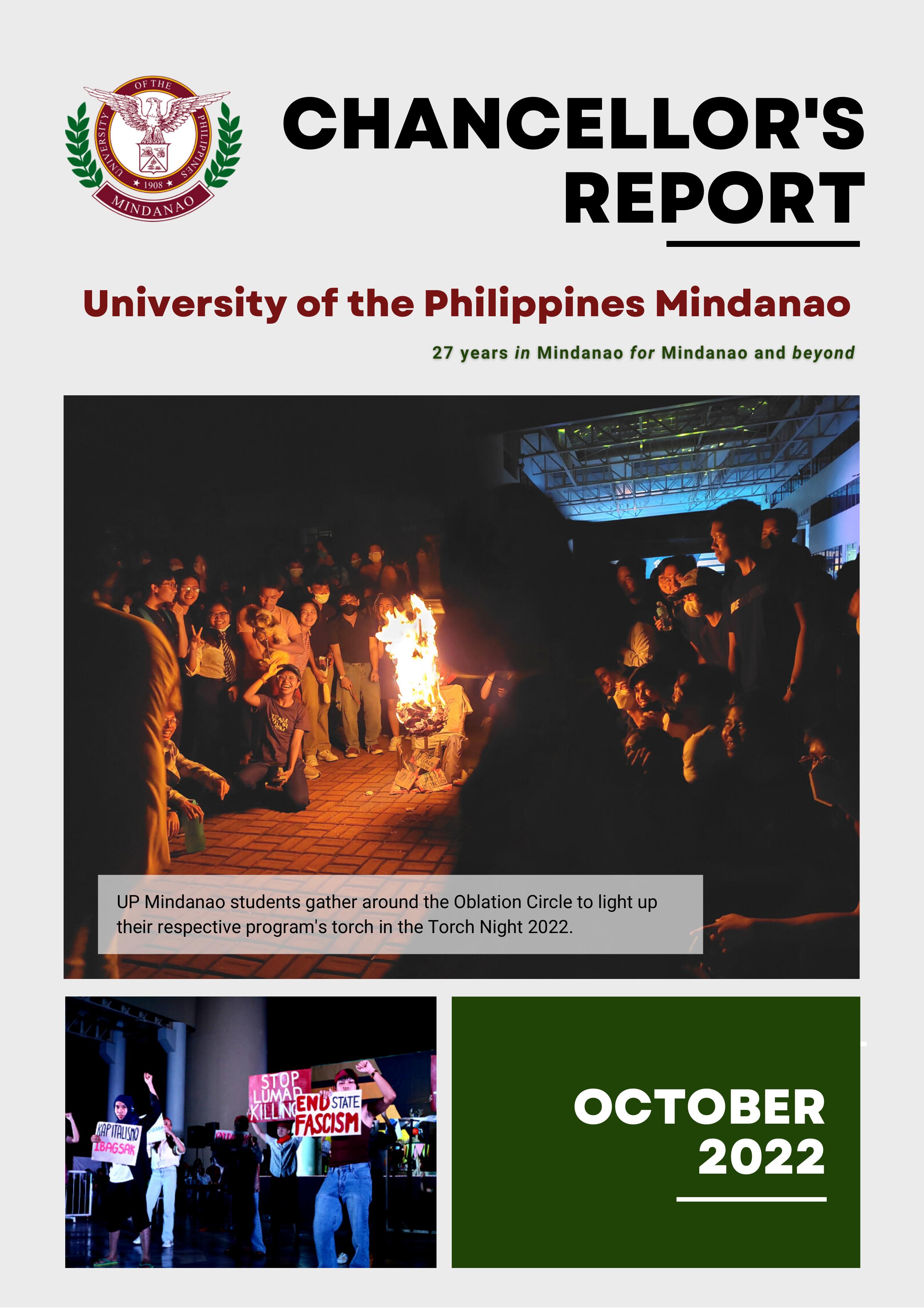 UPMin Report to the PAC covering October